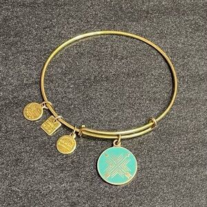 Alex and Ani Arrows of Friendship Charm Bangle Bracelet